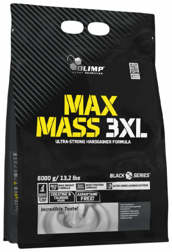 Olimp Sport Nutrition Max Mass 3XL, Макс Масс 3XL, 6000 грамм