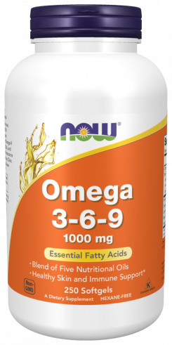 NOW Omega-3-6-9 1000 mg NOW Omega-3-6-9 1000 mg