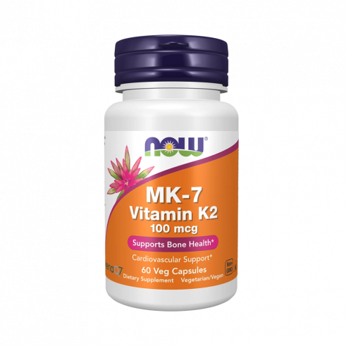 NOW MK-7 Vitamin K-2 100 mcg, 60 капсул