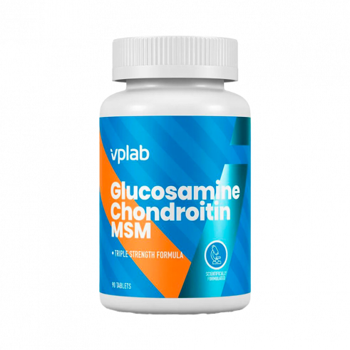 VP Laboratory Glucosamine Chondroitin MSM, Глюкозамин Хондроитин МСМ, 90 таблеток