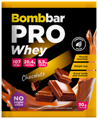 Bombbar Whey Protein, 30 грамм Bombbar Whey Protein, 30 грамм