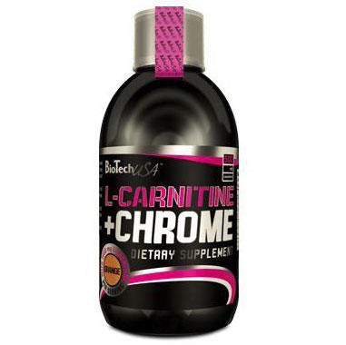BioTech USA L - Carnitine + Chrome, 500 мл