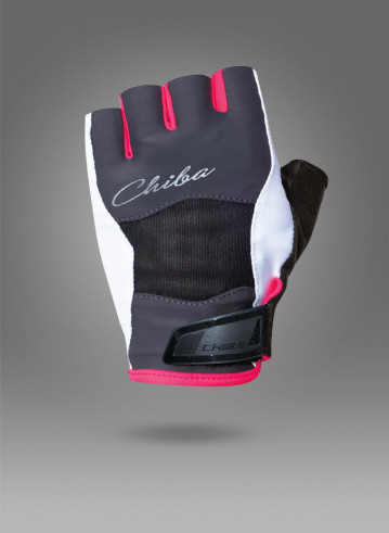 Chiba Перчатки женские Lady Diamond 40948 черн/сер/роз