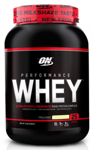 Optimum Nutrition Performance Whey, 950 г Optimum Nutrition Performance Whey, 950 г