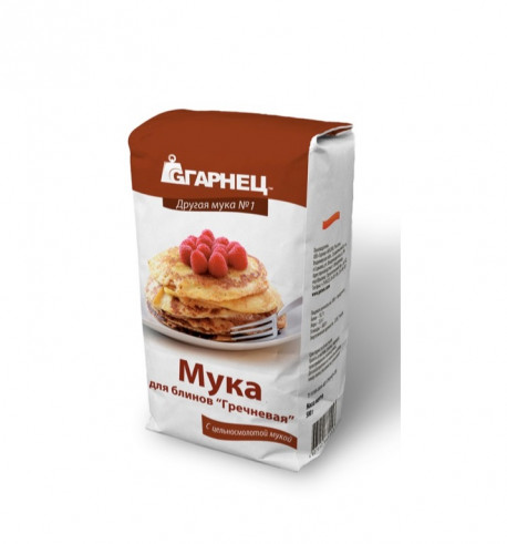 Garnec Гречневая Мука для блинов, 500 г Garnec Гречневая Мука для блинов, 500 г