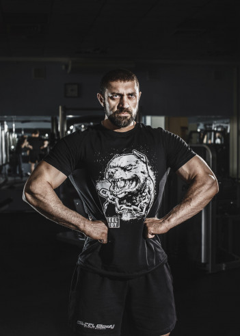 Steel Body ФУТБОЛКА Питбуль мужская