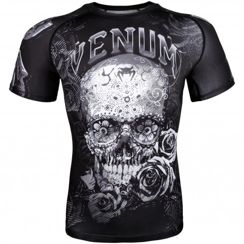 Venum Рашгард SANTA MUERTE (кор. рукав)