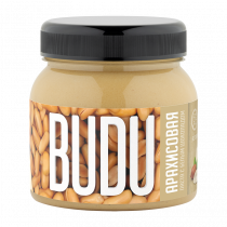 BUDU Паста арахисовая с белым шоколадом, 250 гр