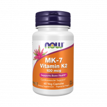 NOW MK-7 Vitamin K-2 100 mcg, 60 капсул