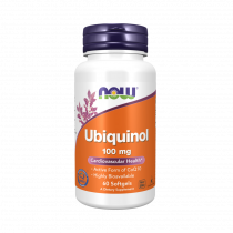NOW Ubiquinol 100 mg, 60 капсул