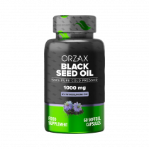 Orzax Black Seed Oil 1000 mg, 60 капсул