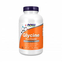NOW Glycine Pure Powder, 454 грамма