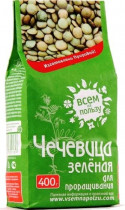 Всем на пользу Чечевица зеленая, 400 г