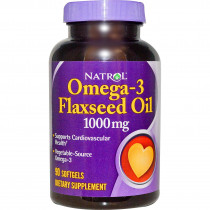 Natrol Omega-3 Flaxseed Oil 1000 mg, 120 капс