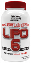Nutrex Lipo-6, 240 капс