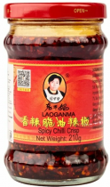 LAO GAN MA Соус острый с хрустящим перцем чили, 210 г