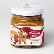 Organic Натуральная арахисовая паста &quot;Пикантная&quot;, 250 г