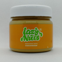 Lazy Nuts Арахисовая паста классическая, 175 г