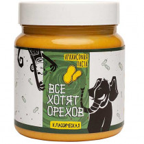 Фудсторис Арахисовая паста &quot;Все хотят орехов&quot; Классическая, 600 г