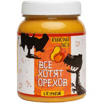Фудсторис Арахисовая паста &quot;Все хотят орехов&quot; с Курагой, 330 г
