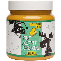 Фудсторис Арахисовая паста &quot;Все хотят орехов&quot; Хрустящая, 600 г