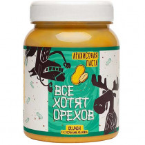 Фудсторис Арахисовая паста &quot;Все хотят орехов&quot; Хрустящая, 330 г