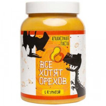 Фудсторис Арахисовая паста &laquo;Все хотят орехов&raquo; с Курагой, 1000 г